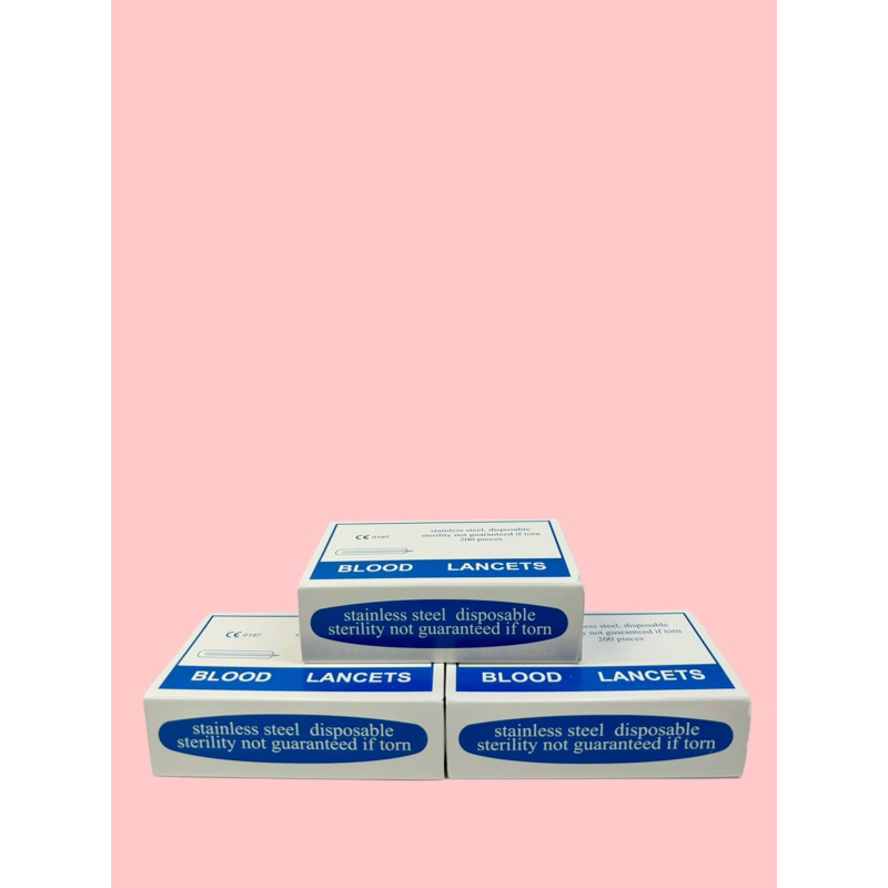 Kim Chọc Mụn , Nể Mụn , Kim Chích Máu Mủ Spa , Cá Nhân Hộp 200 Chiếc