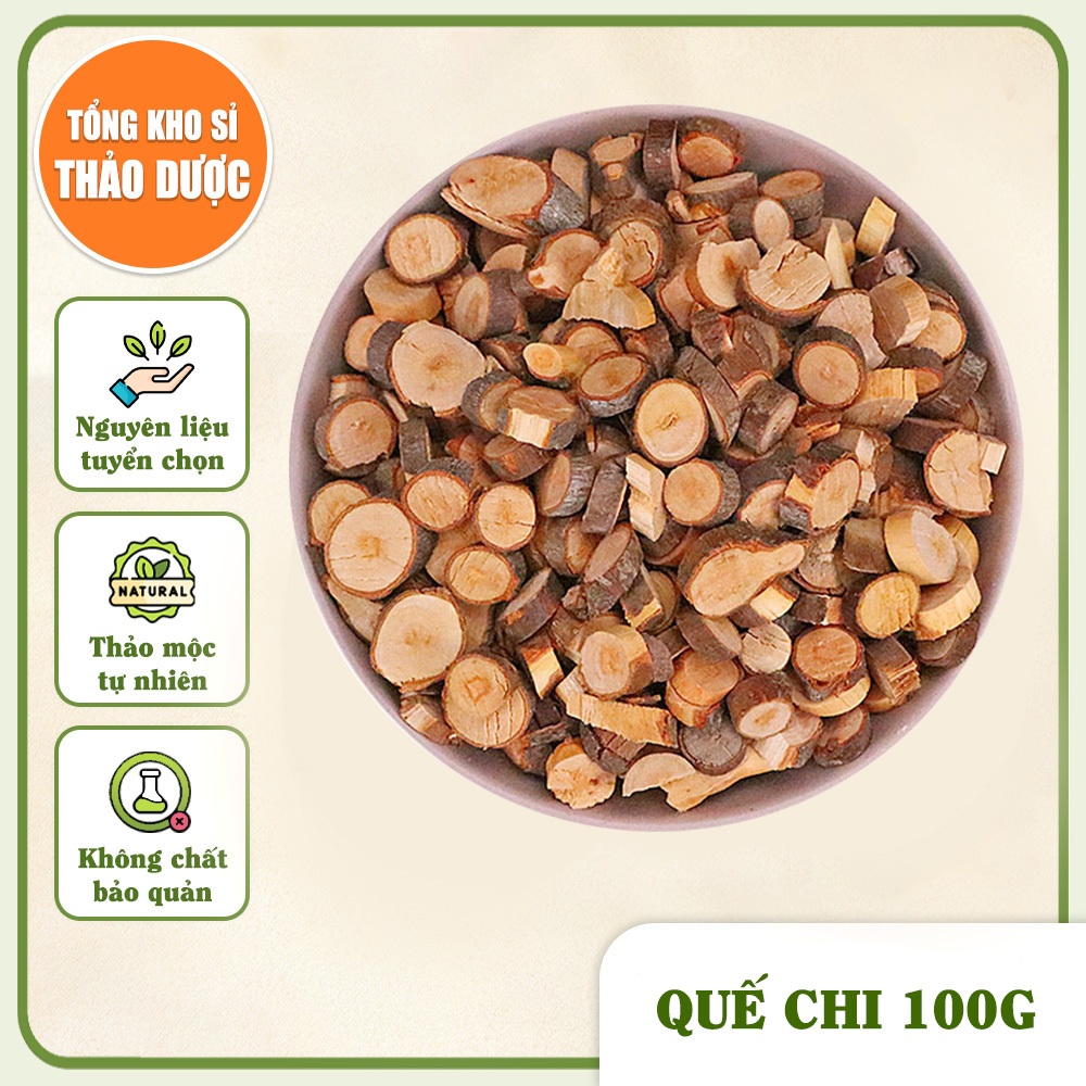 Quế chi 100g, quế cành thơm, khô, không lẫn tạp chất - Tổng Kho Sỉ Thảo Dược