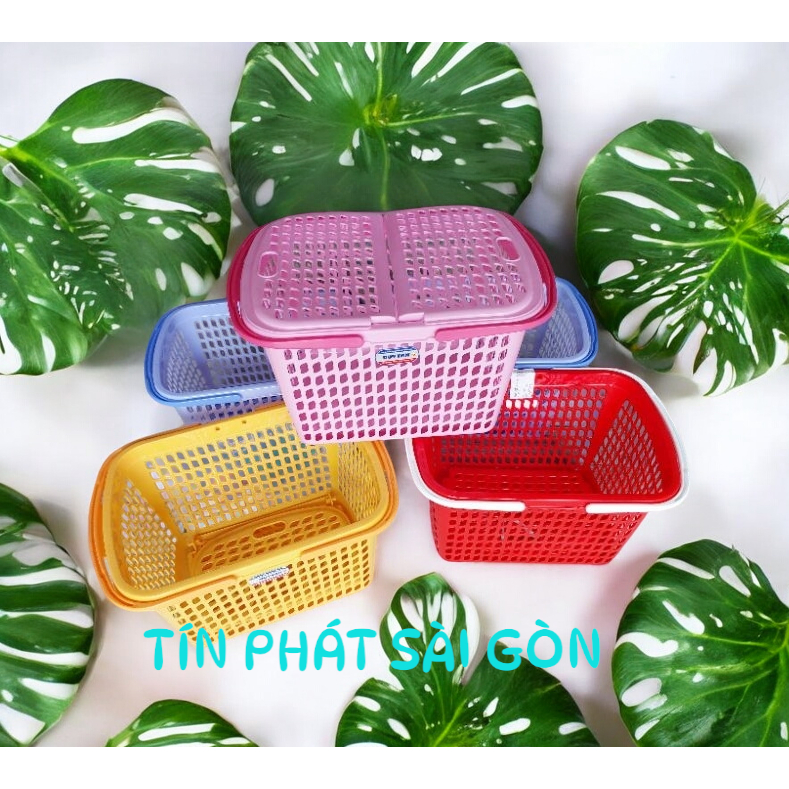 GIỎ NẮP ĐỰNG ĐỒ, QUẦN ÁO DUY TÂN