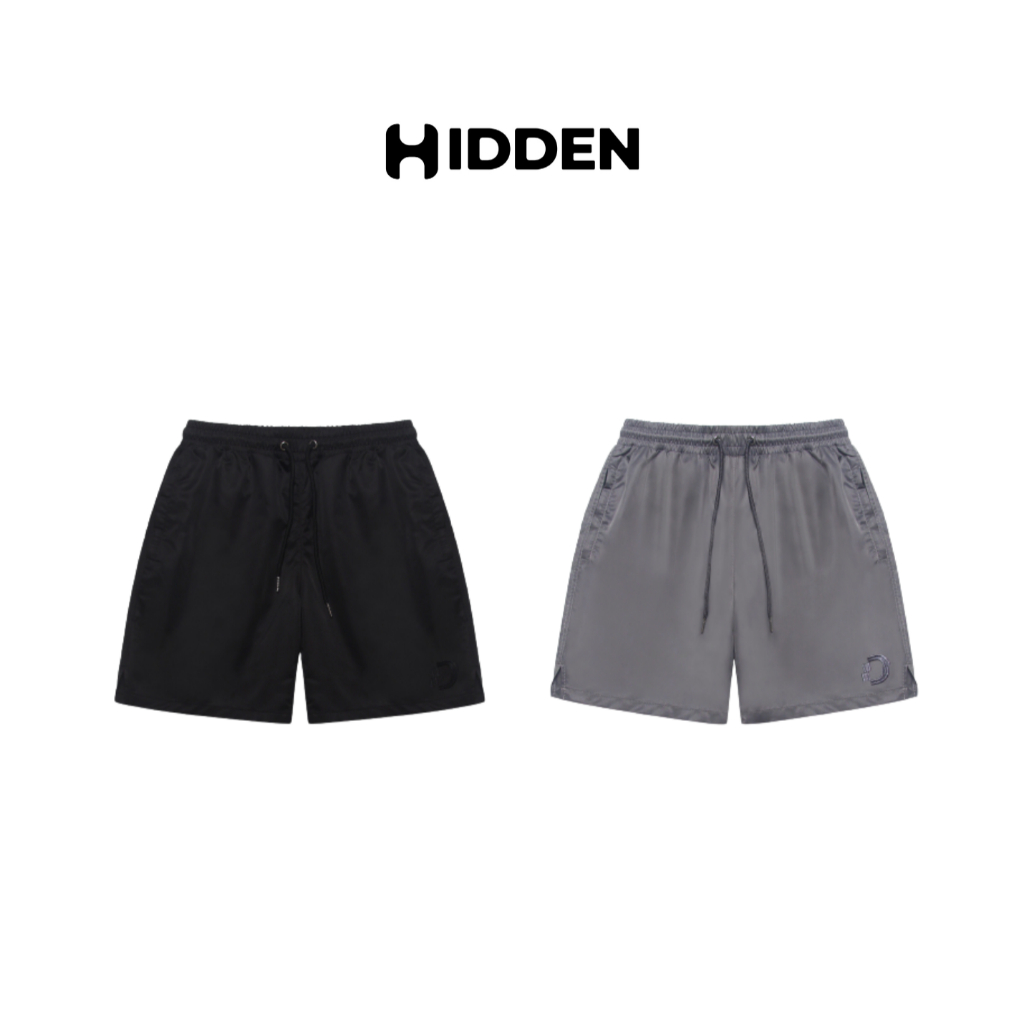QUẦN SHORT - DÙ THÊU BASIC HIDDEN ESSENTIAL UNISEX