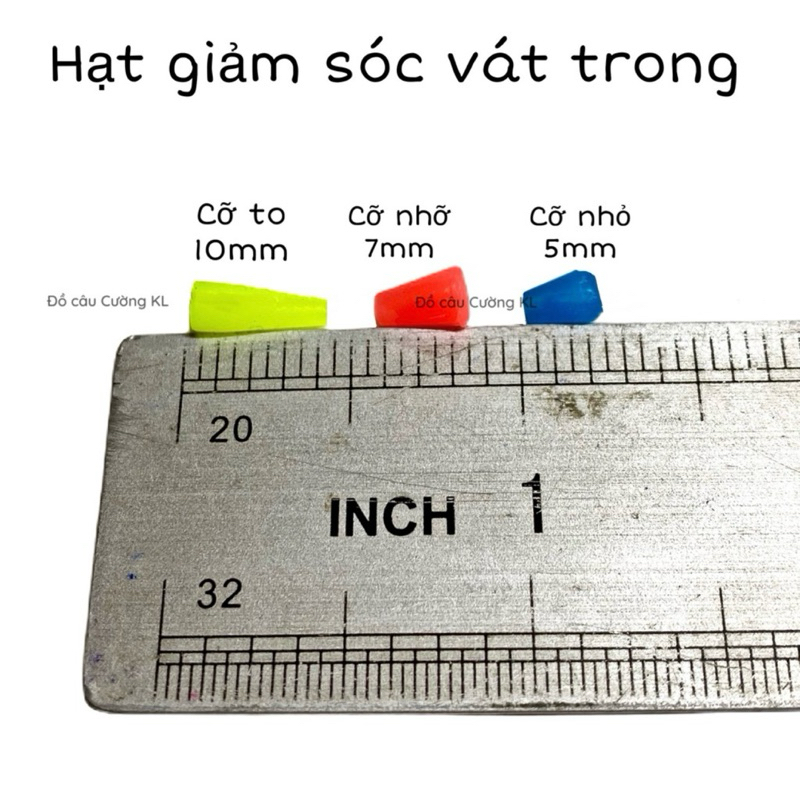 Hạt chống sốc câu cá