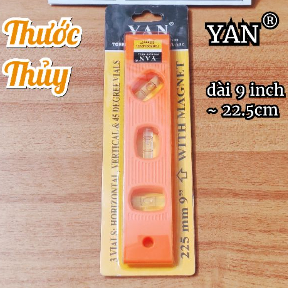 Thước thủy cân bằng YAN đo dung dịch tích hợp 3 vị trí khác nhau