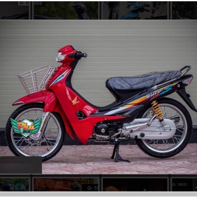 Tem Wawe Nhỏ Đỏ đen