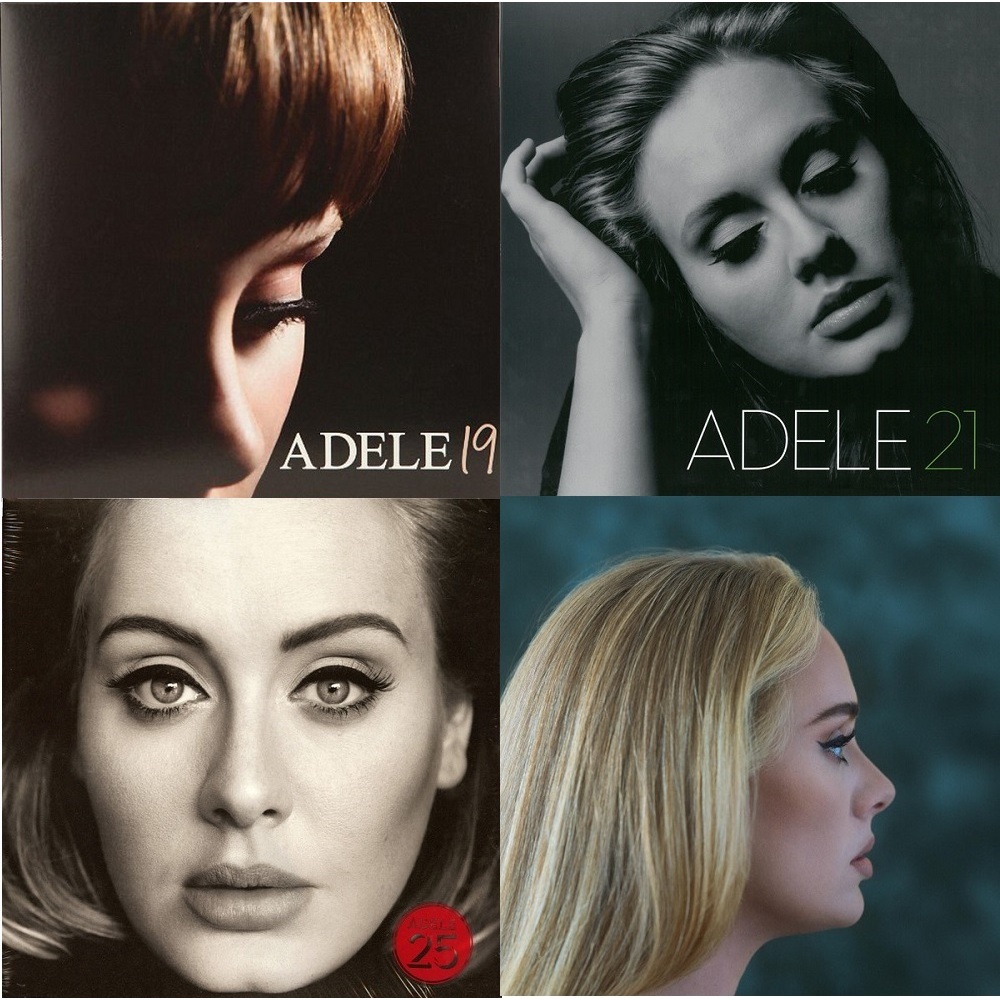 Adele - CD 19 21 25 30 albums cds