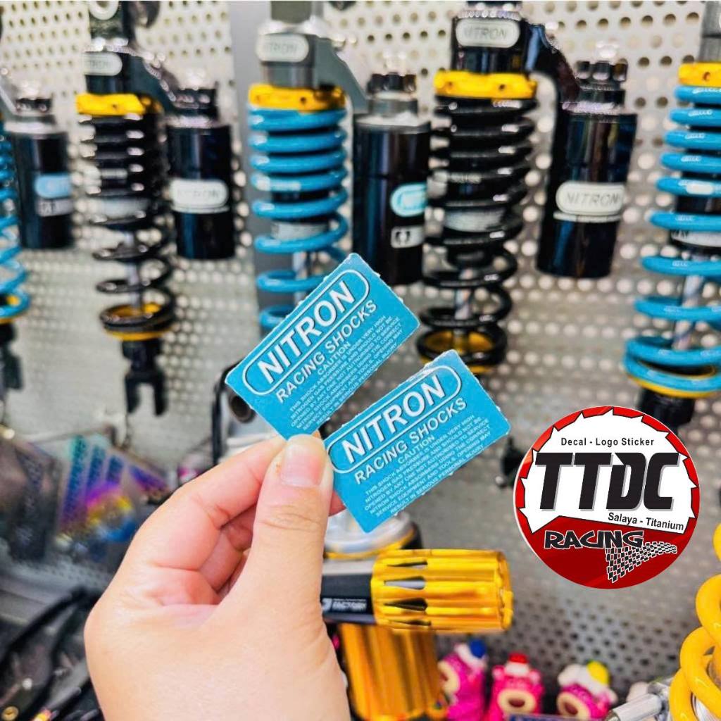 [Giá 1 cặp] Tem Nitron dán phuộc ✌🏻🚗