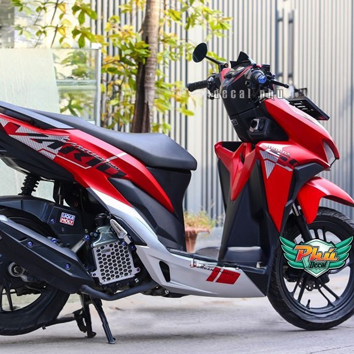 Tem rời Vario INDO đỏ bạc (V)