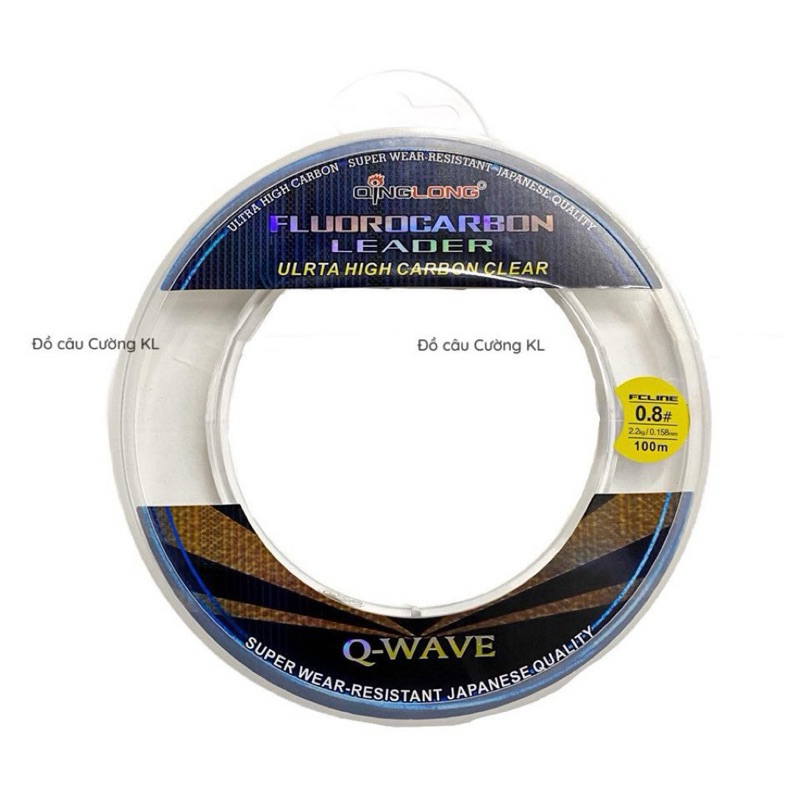 Cước FluoroCarbon Q-Wave 100m