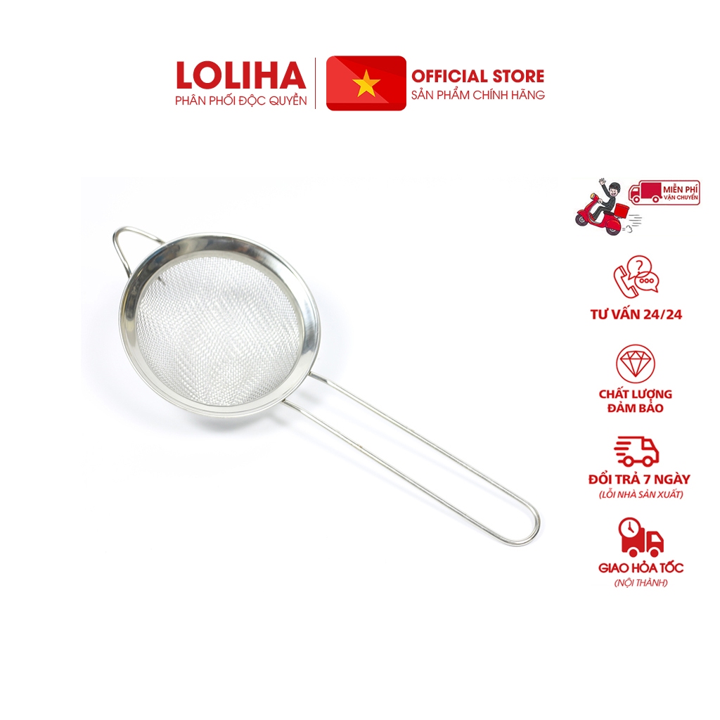 ⛔FREESHIP⛔ Combo 5 Rây lọc inox đa năng