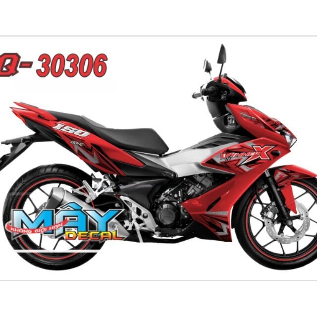 Tem rời Winner X xe đỏ
