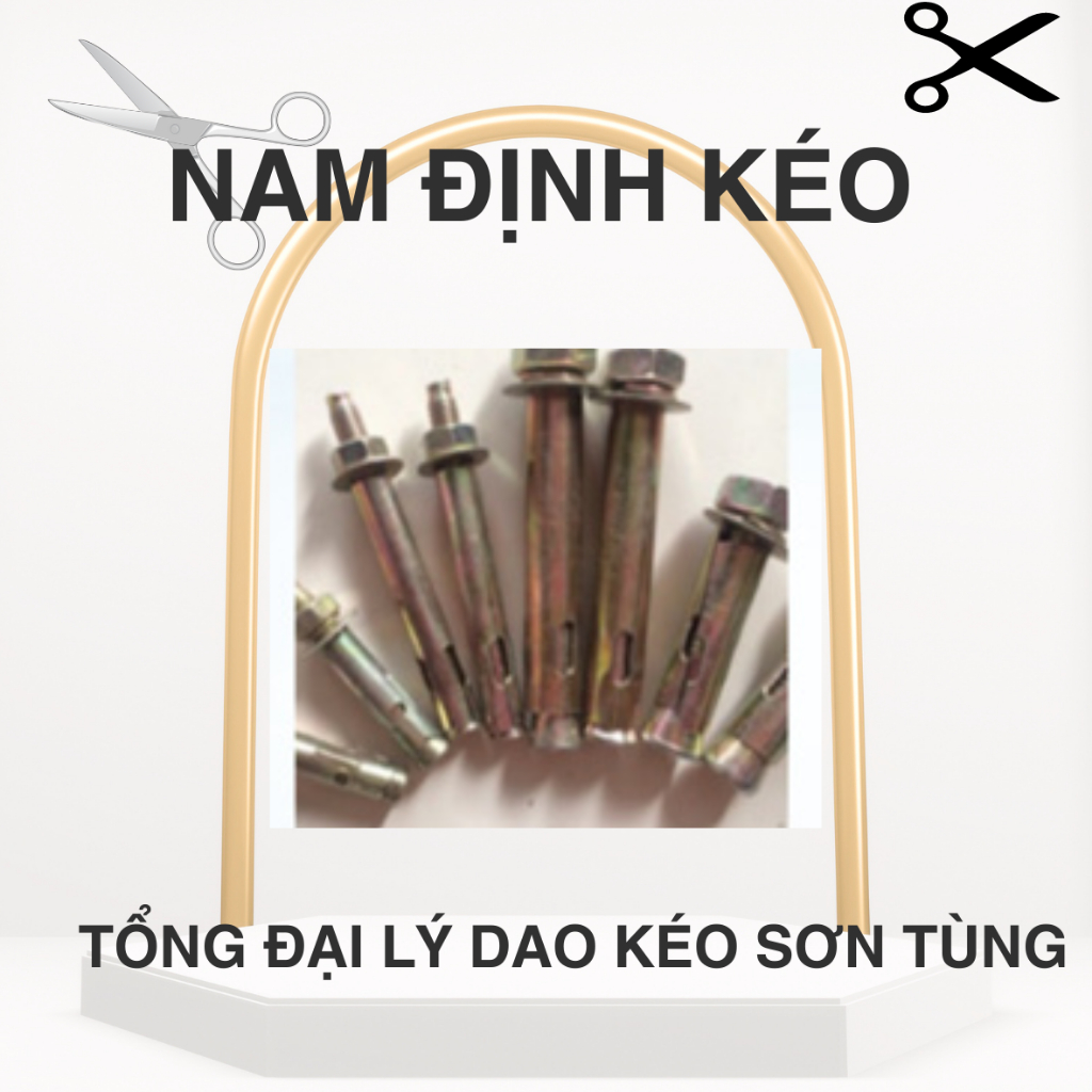 Nở móc sắt các cỡ dùng trong xây dựng