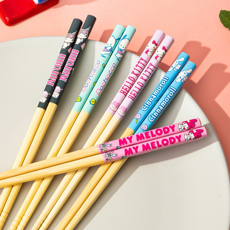 Đũa tre Hello Kitty - Doremon Doraemon