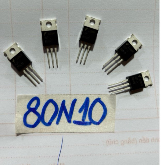 5 con Mosfet 80N10