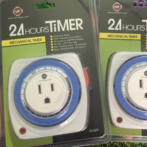 Timer - ổ cắm hẹn giờ UpAqua, hẹn giờ bật tắt đèn và các thiết bị hồ cá.