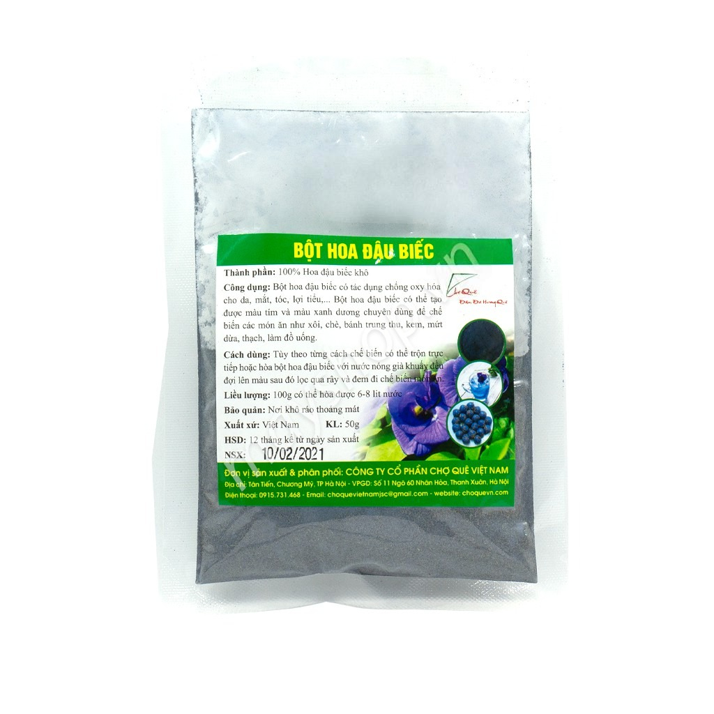 Bột hoa đậu biếc (50g)