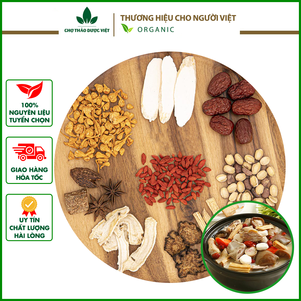 5 Thang hầm dê, bò, nấu lẩu, set tiềm 11 vị thơm ngon chuẩn công thức - Chợ Thảo Dược Việt