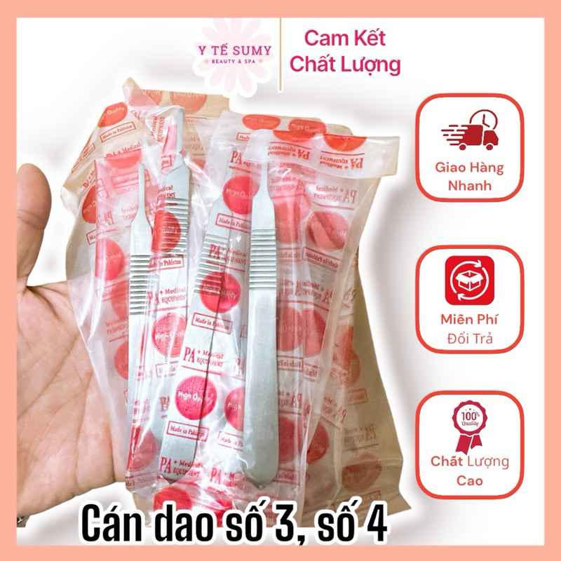 Cán dao mổ (số 3,4)