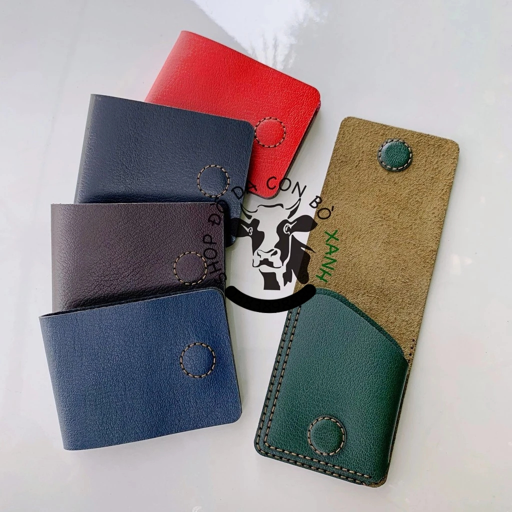 Ví Sen da bò thật handmade
