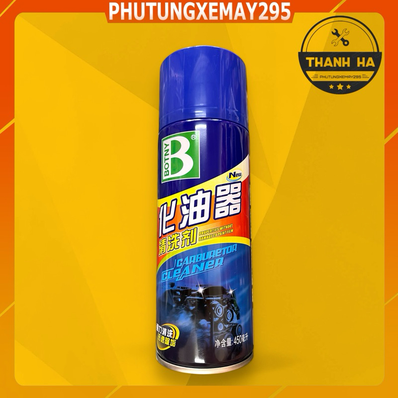 Bình xịt rửa chế xe máy