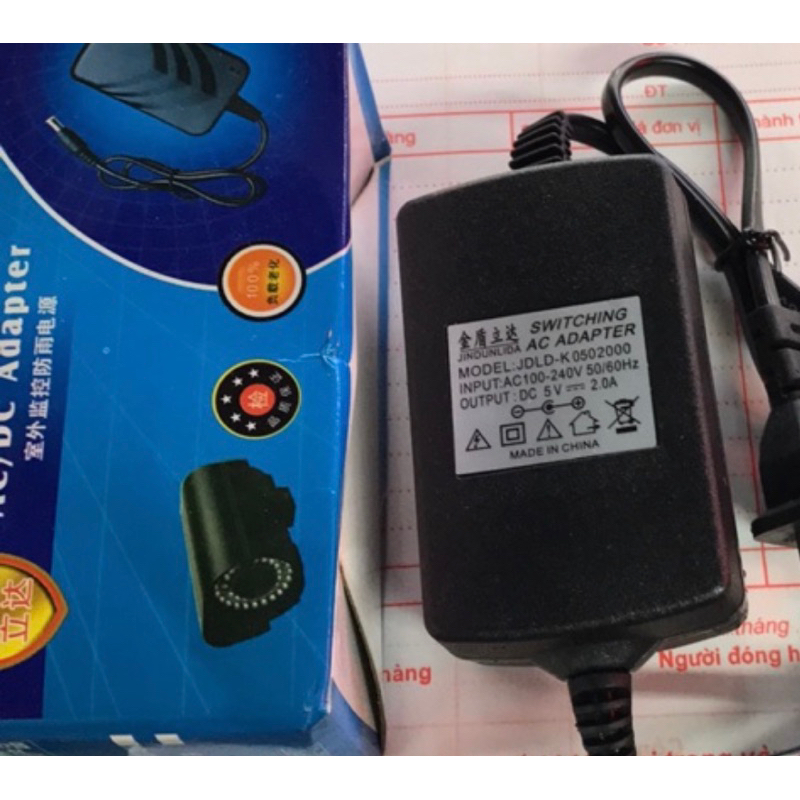 A rap ter 5v-2A, 2 dây