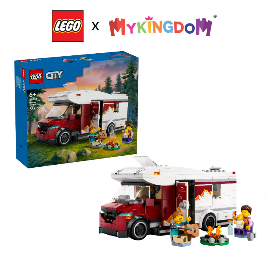 Đồ Chơi Lắp Ráp Xe Van Du Lịch LEGO CITY 60454 (385 Chi Tiết)