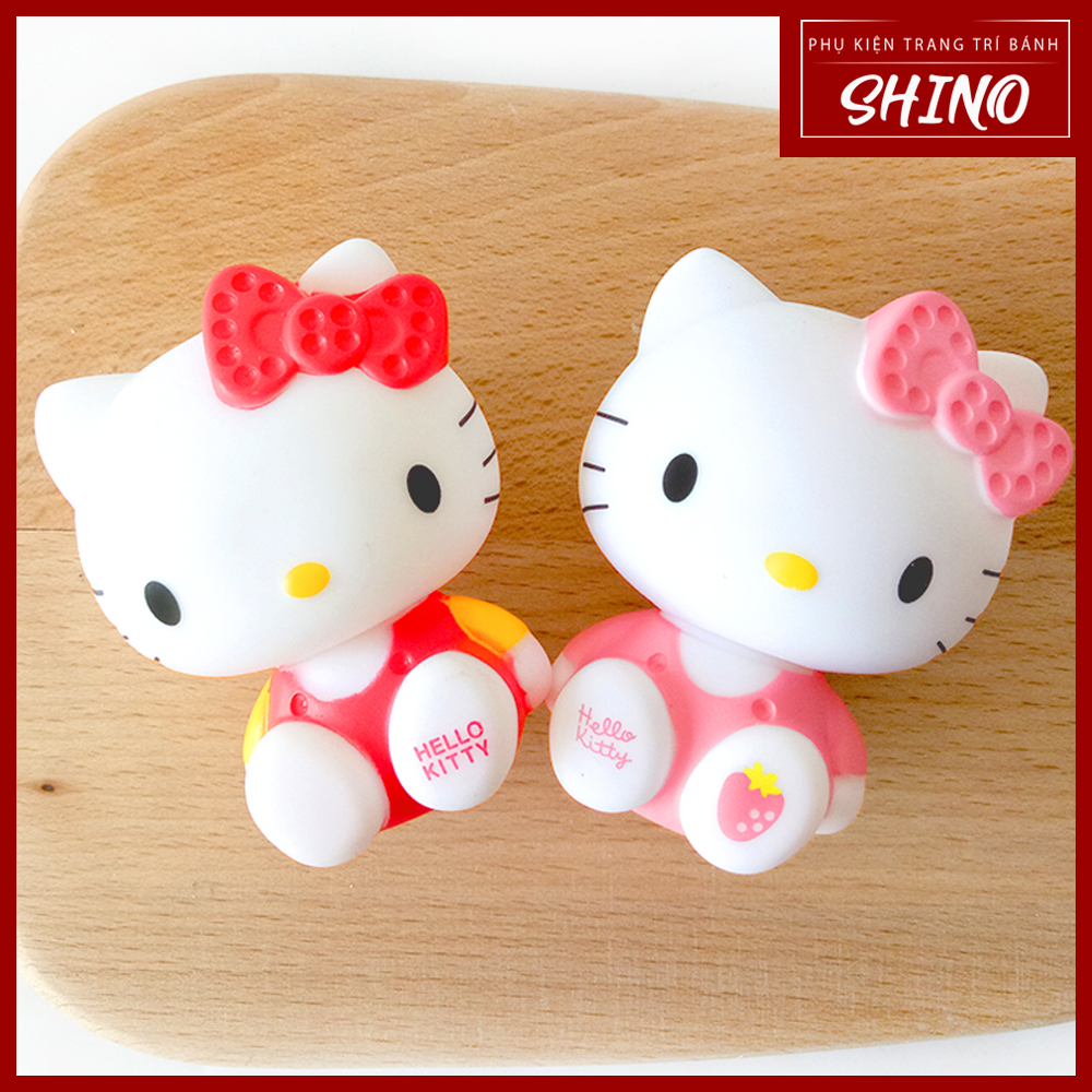 Cặp Hello Kitty đỏ hồng