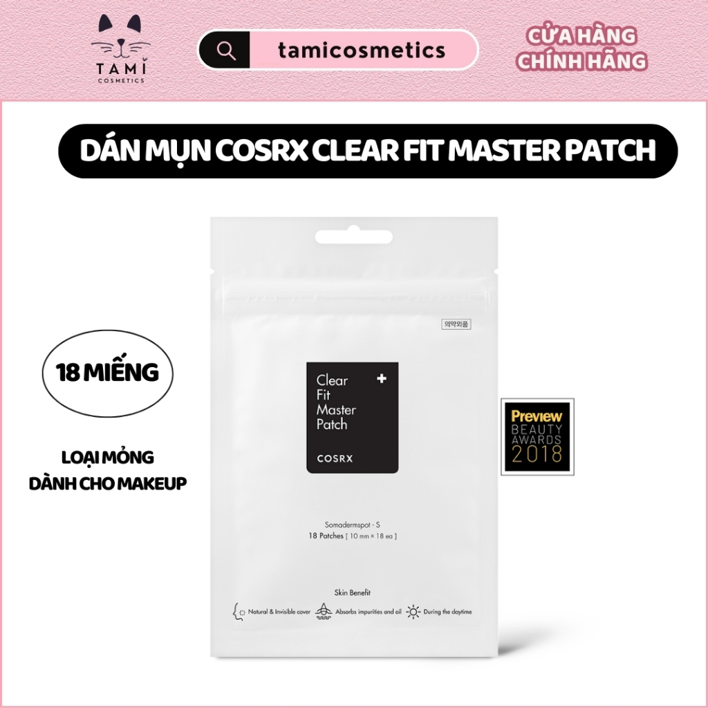 Miếng Dán Mụn Cosrx Clear Fit Master Patch