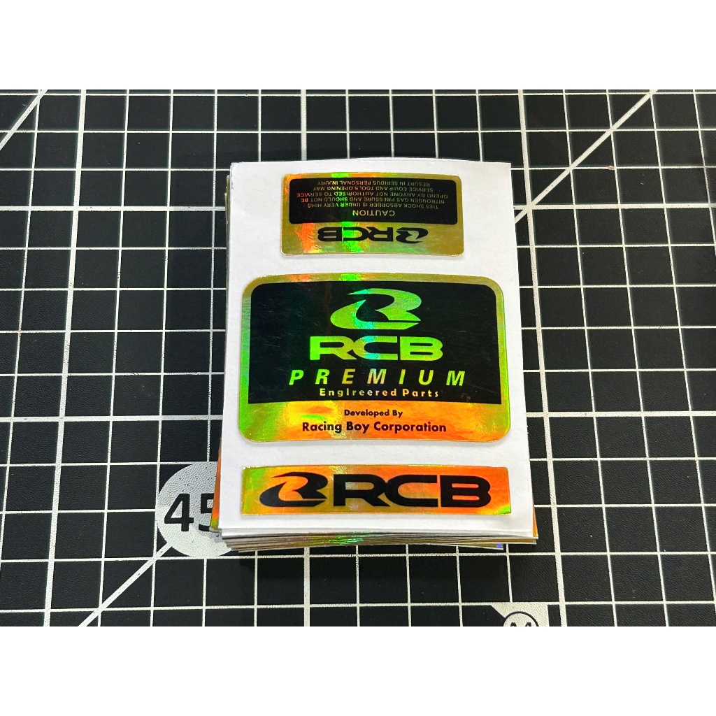 Tem Decal Dán Phuộc bình Dầu RCB