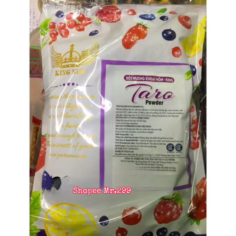 Bột môn King gói 1 kg [Date mới]