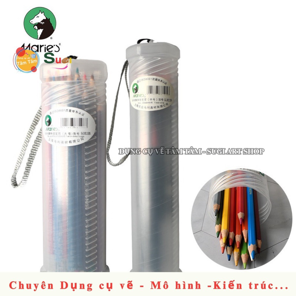 Ống đựng cọ Maries , Ống đựng bút [ Sugi art shop]