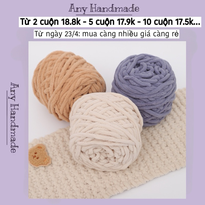 (22.8k Từ 2 Cuộn)  Nhung Đũa 100g - 6mm