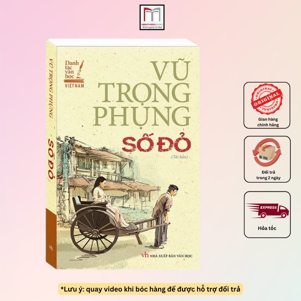 Sách - Số đỏ ( bìa mềm) - Vũ Trọng Phụng