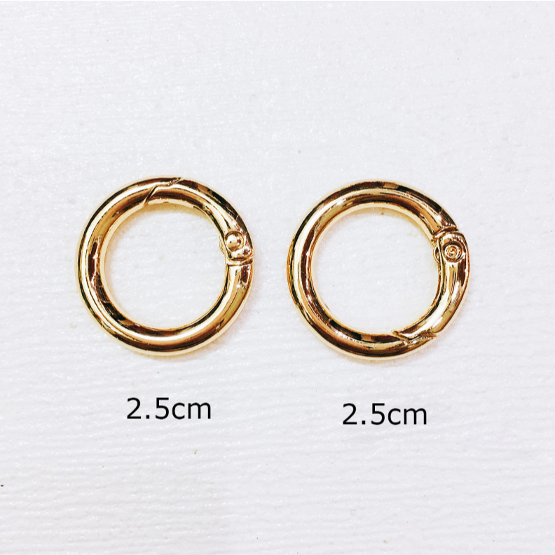 Khoen tròn mở 25mm (1 cái)