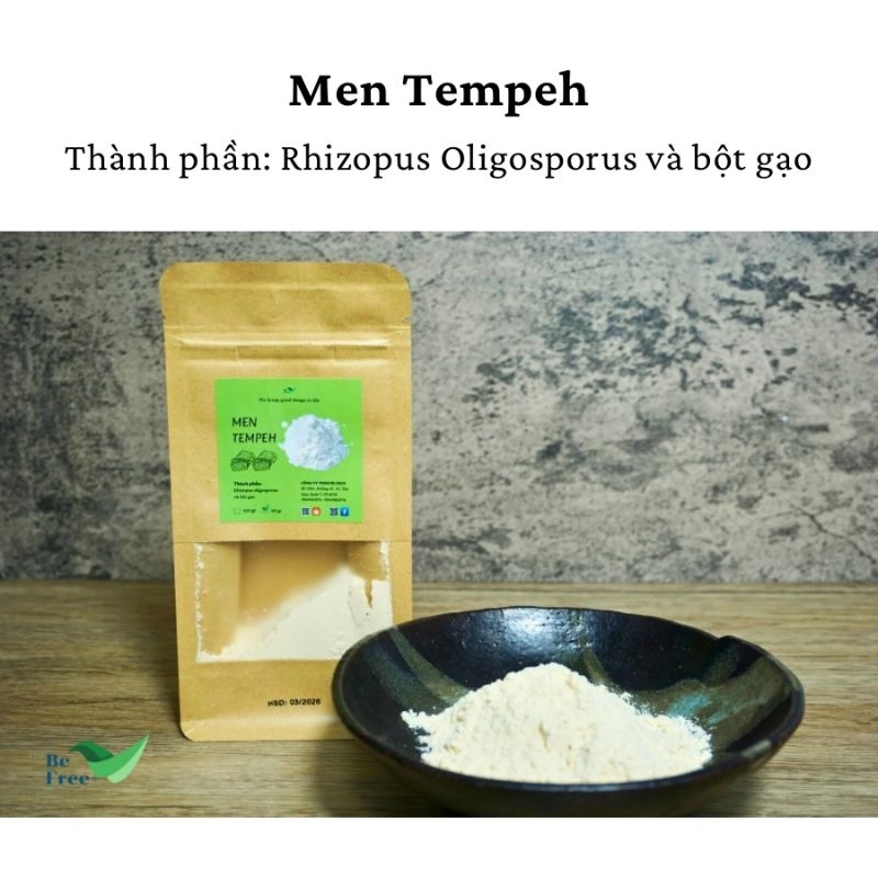 Men làm tempeh (tempeh starter) 50gr
