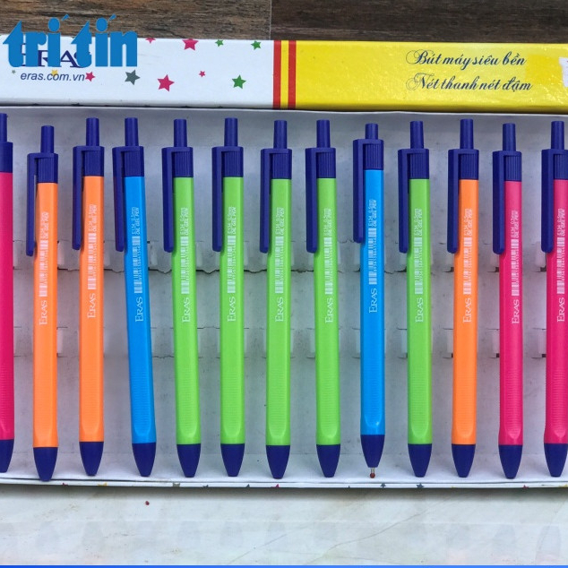 5 cây BÚT BI SIÊU TRƠN 0.5MM E134 (vpp Tritin)