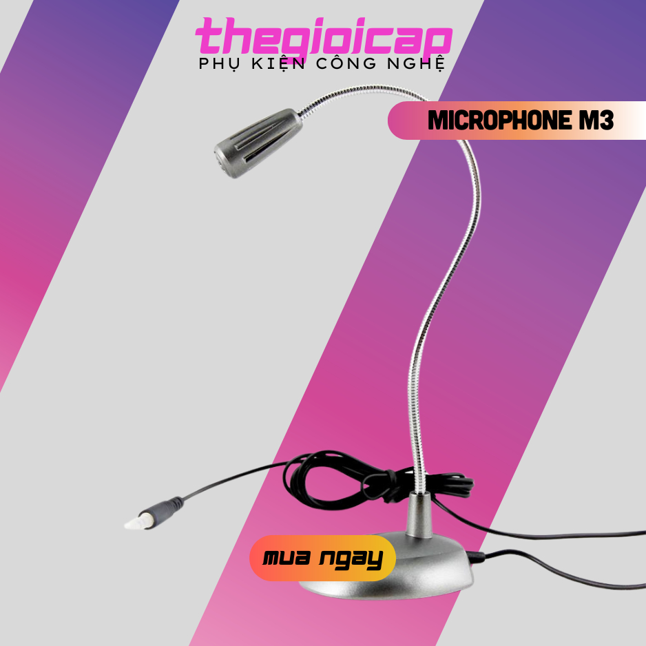 Microphone cho máy tính Salar M3