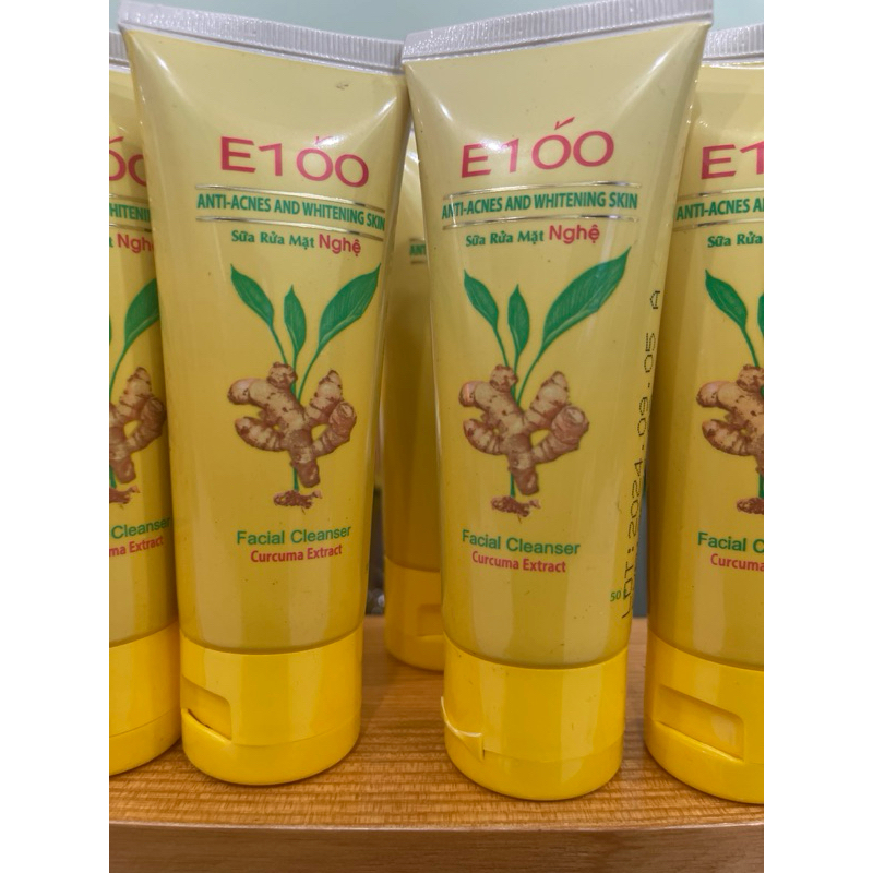 sữa rửa mặt e100 nghệ 50ml