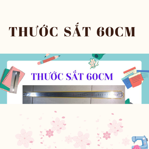 THƯỚC SẮT 60CM