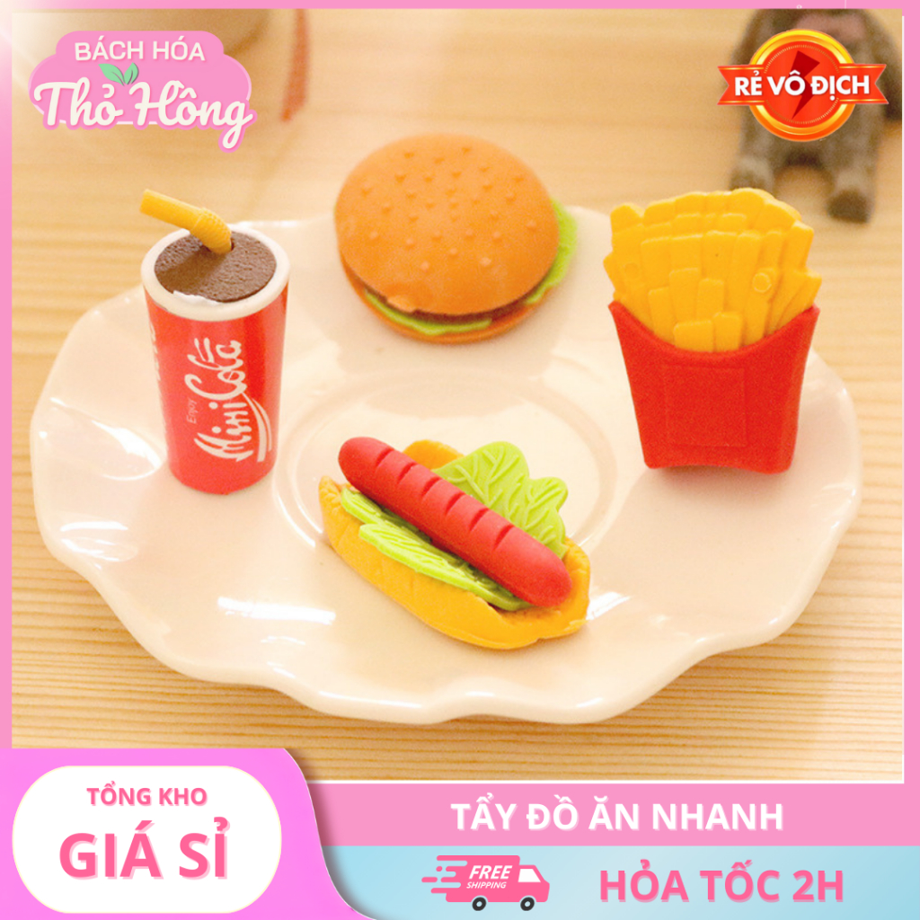 3 Tẩy Đồ Ăn Nhanh