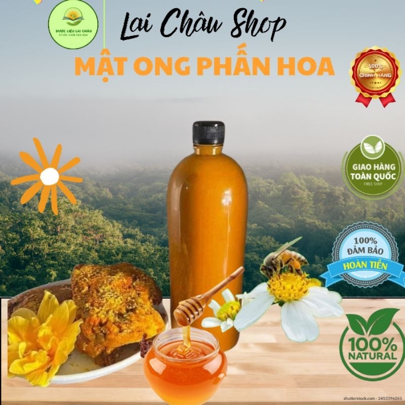 Mật ong phấn hoa rừng