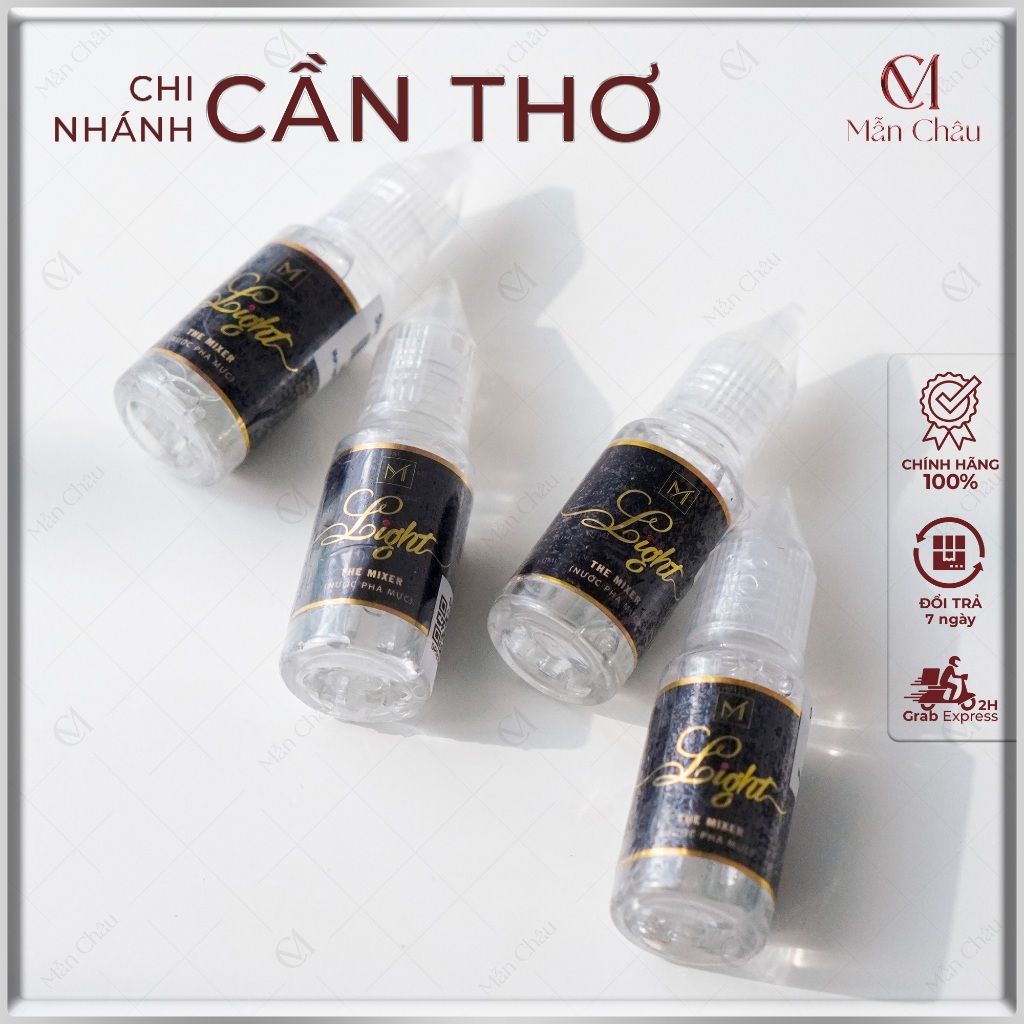 Nước pha mực Light mini size 3,3ml, fullsize 10ml