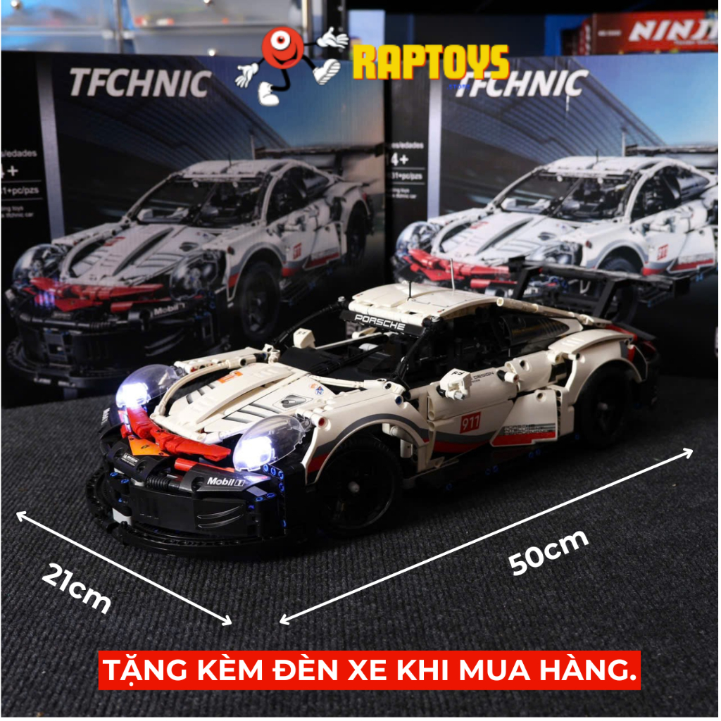 [TECHNIC] Mô hình đồ chơi lắp ráp 911 | 1580 mảnh ghép