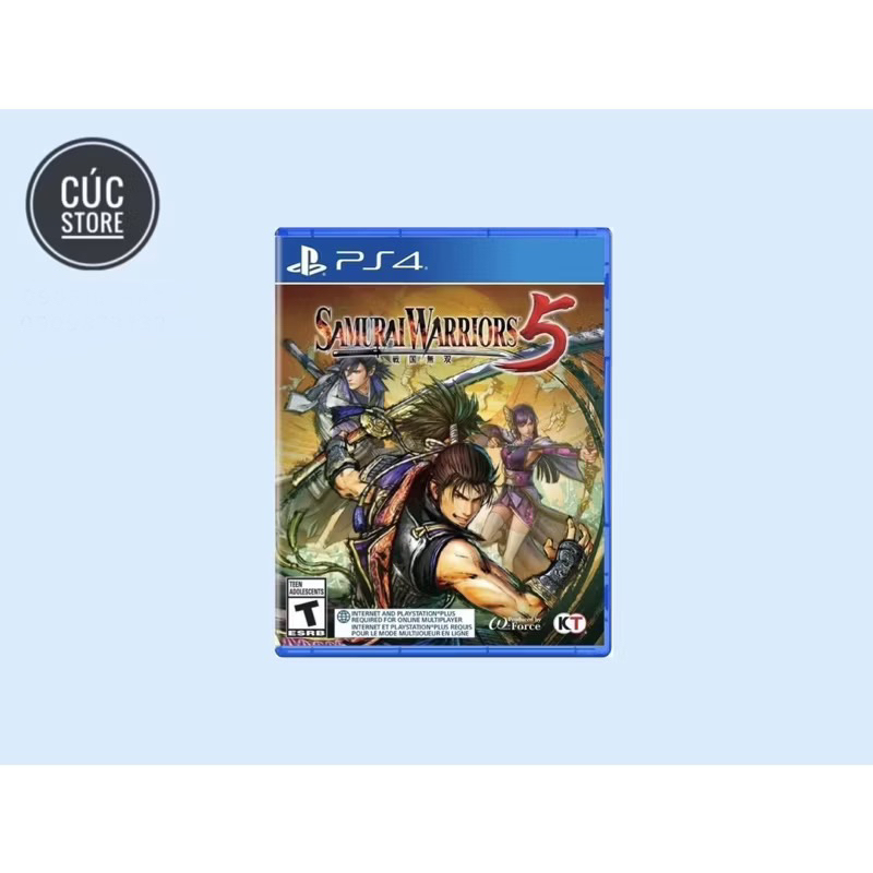 Đĩa chơi game PS4: Samurai Warriors 5