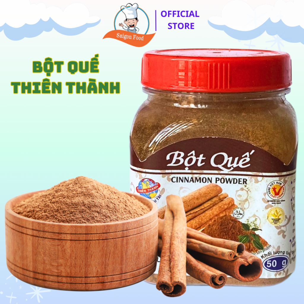 bột quế Thiên Thành 50g (HÀNG VIỆT NAM CHẤT LƯỢNG CAO)