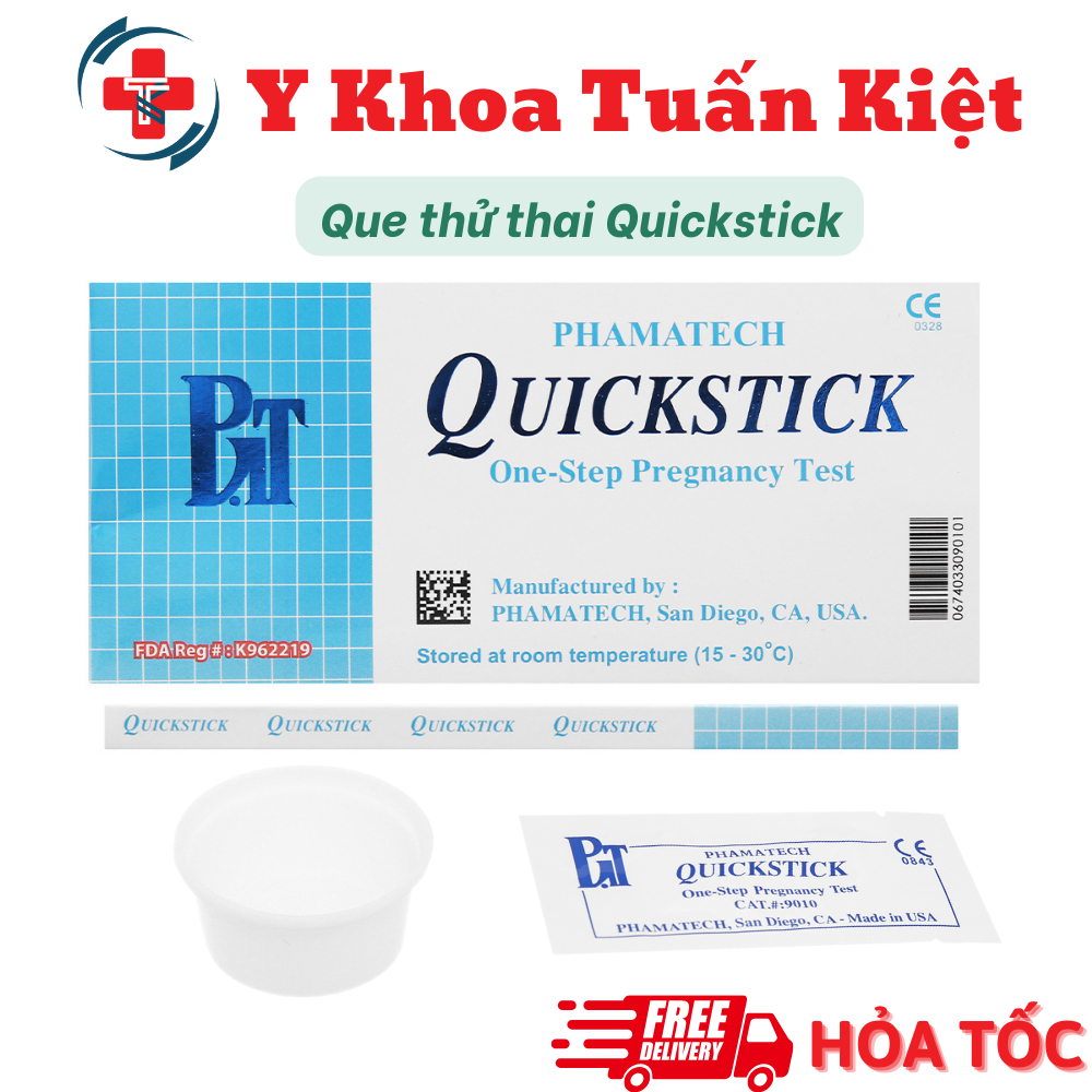 ✅ Que thử thai Quickstick