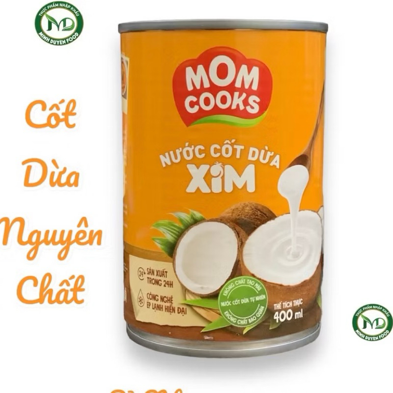 Nước cốt dừa thơm ngon sánh mịn, có lắp giật,date mới