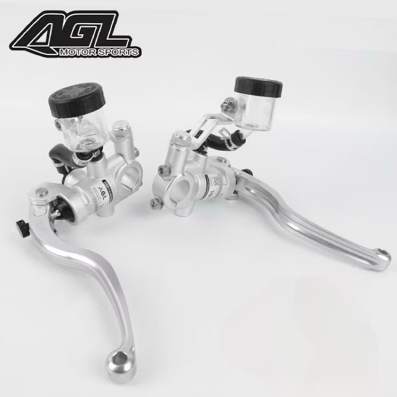 Tay phanh AGL bình dầu rời độ phanh đĩa xe điện [giá 1 cặp]