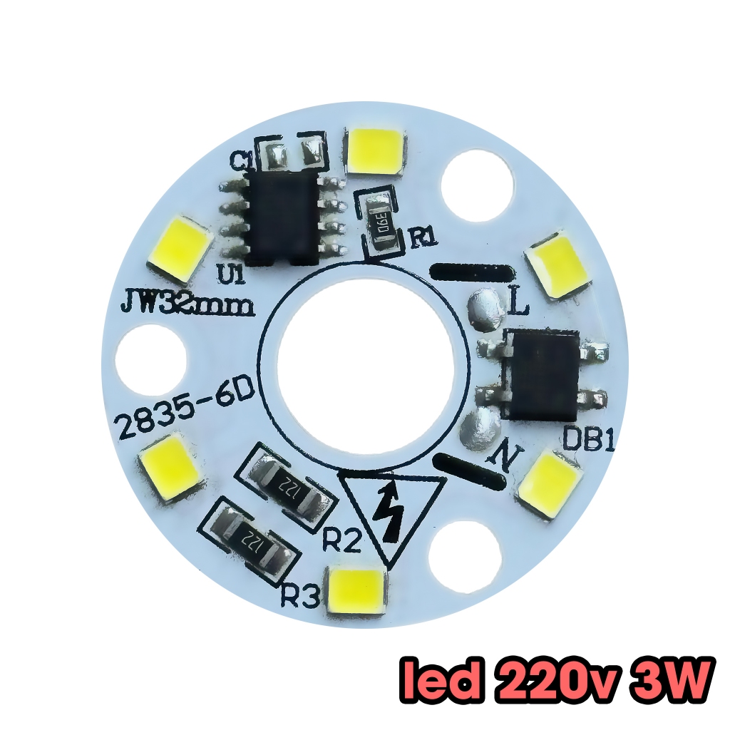 Mắt led 220v 3w