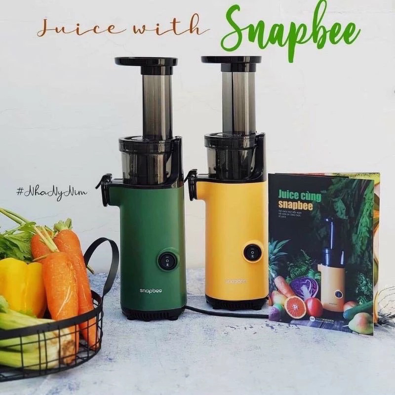 (BH 24 tháng-Lỗi 1 đổi 1) Máy ép chậm SnapBee SK-202VN