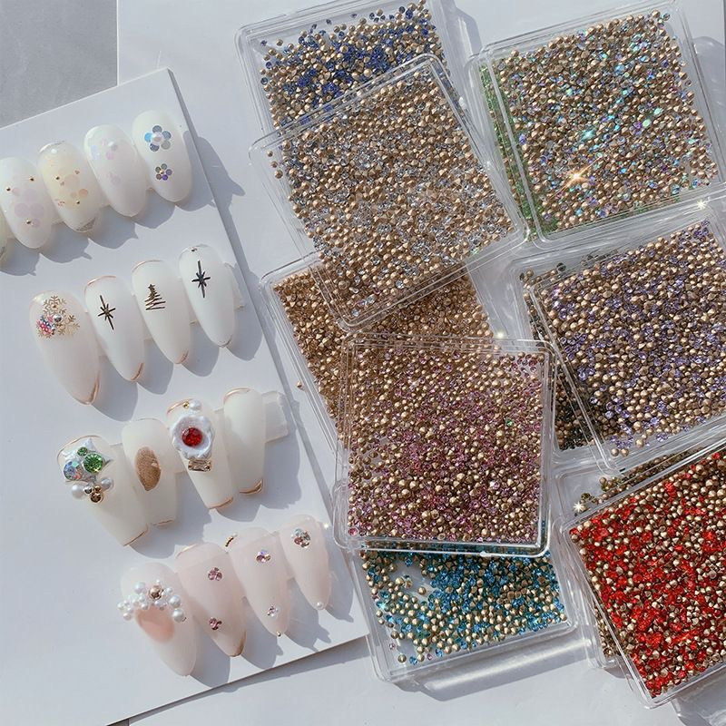 Đá chân nhọn size mini gắn móng