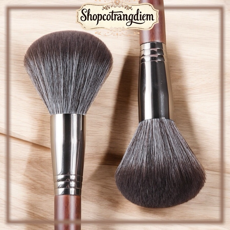 【𝐂𝐓𝐃】Cọ phủ phấn trang điểm size lớn với sợi lông siêu mềm sang trọng N02SX